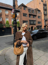Chasemon™ | Molly Suede Trench Coat